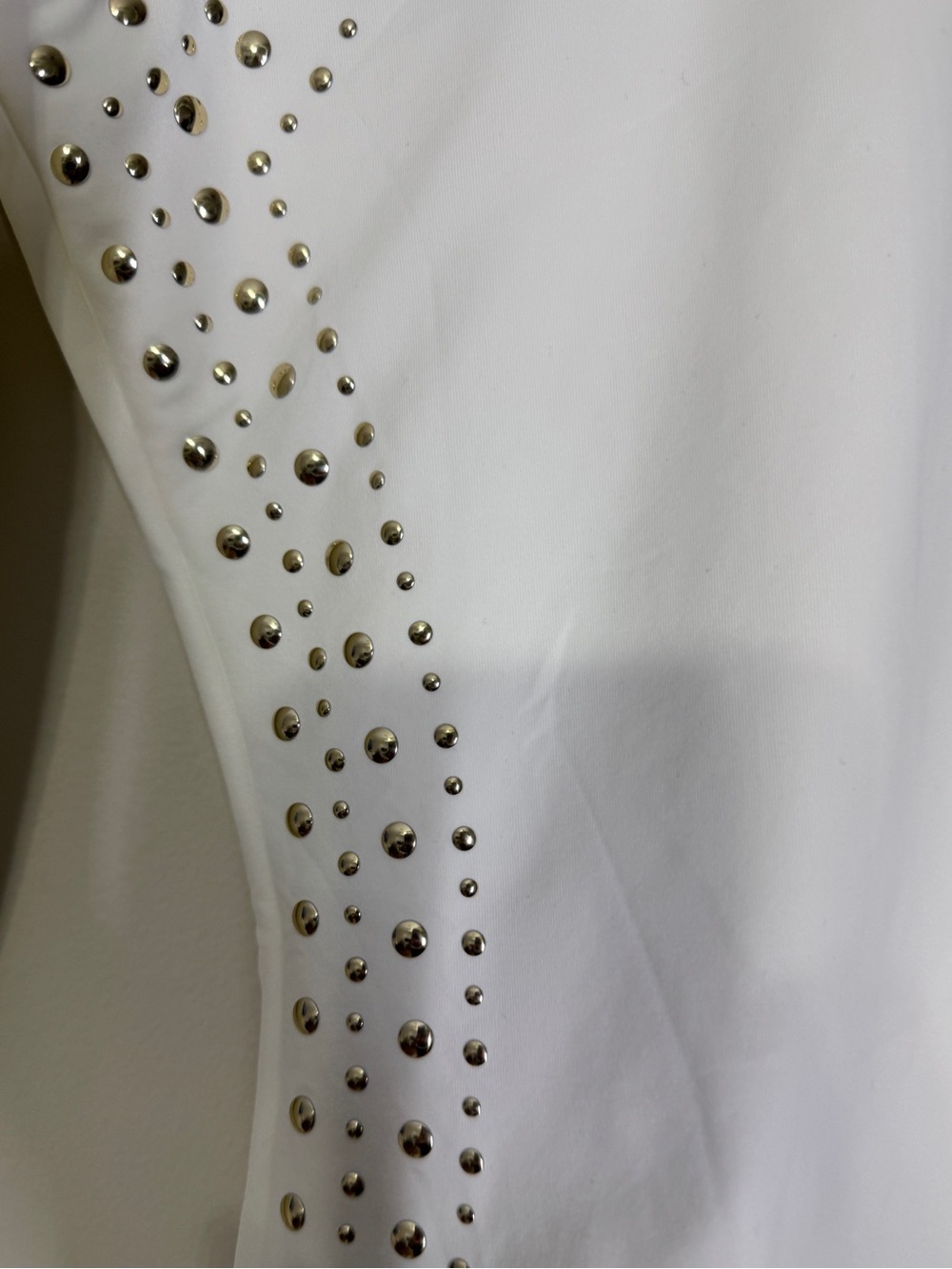 Michael Kors White Glam Deco Rashguard Surf Suit One-Piece Swimsuit 6 - Picture 4 of 8